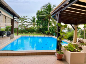 Melaka Beachfront Villa with Pool